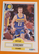1990 Fleer #81 Detlef Schrempf G Indiana Pacers       ***40% off 2+