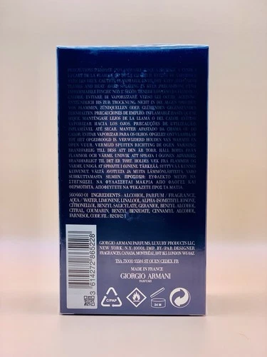 ACQUA DI GIO PROFONDO (2020) GIORGIO ARMANI 2.5oz / 75ml EDP Spray - Picture 3 of 8