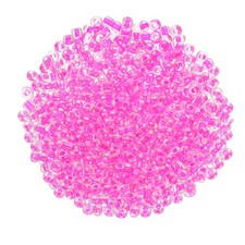 2000Pcs Glass Seed Beads 3mm Mini Glass Seed Spacer Bead Rose Red
