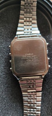 Casio CD 401 FIRST DATABANK watch vintage JAPAN Data Bank watches