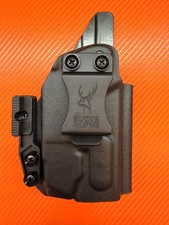 Iwb Holster For Glock 19 23 45 With Olight Pl X Plx W Claw Bucks Holsters Usa