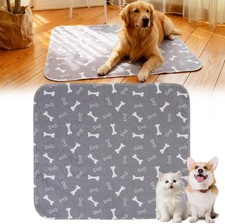 Washable Puppy Pee Pads with Pheromones, Reusable for Large, Gray
