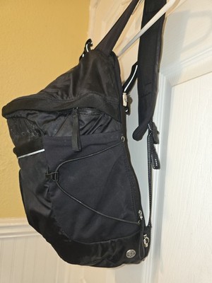 lululemon black all day backpack Lululemon Run All Day Padded Black Backpack 16 ×8.5x6