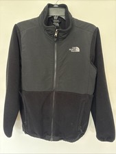 The North Face Black Nylon Fleece Lined Jacket Windbreaker Girls XL 18 