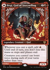Birgi, God of Storytelling (Showcase) - Normal NM MTG Kaldheim