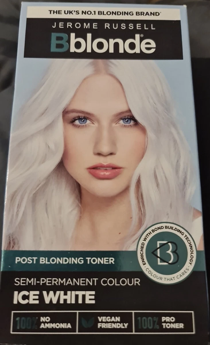 Bblonde Jerome Russell Semi Permanent Toner Ice White 160 g White