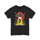 Cat & Ufo Alien T-Shirt | | Cat Abduction Shirt | Alien Shirt | Cat Tee