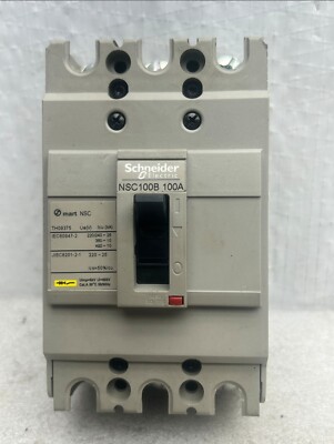  Schneider NSC100 3P 100A Circuit Breaker. FREE SHIPPING 