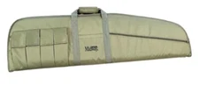 Midway USA Large 44" Rifle Case W/5 Zipper Pouches Green  NEW