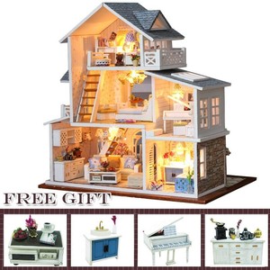 diy miniature dollhouse kit