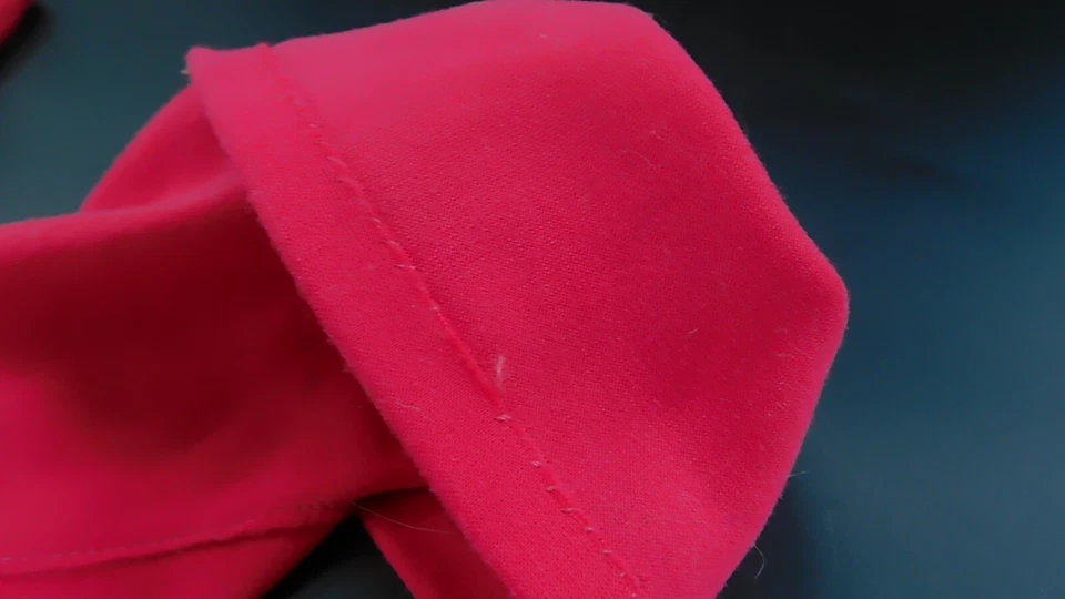 Guantes de muñeca vintage Mid-Century años 50 1960 rosa profunda para mujer Foto 3 de 3