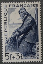 1949 FRANCE TIMBRE Y & T N° 824 Neuf * * SANS CHARNIERE