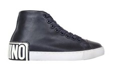 MOSCHINO scarpe sneakers unisex low top in pelle MB15412G1DGA0000 tg.40