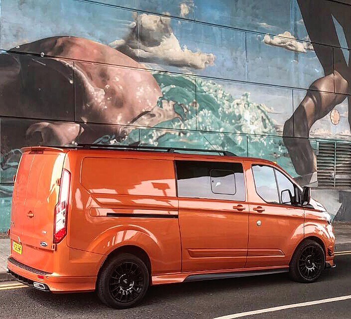 customized ford transit modified