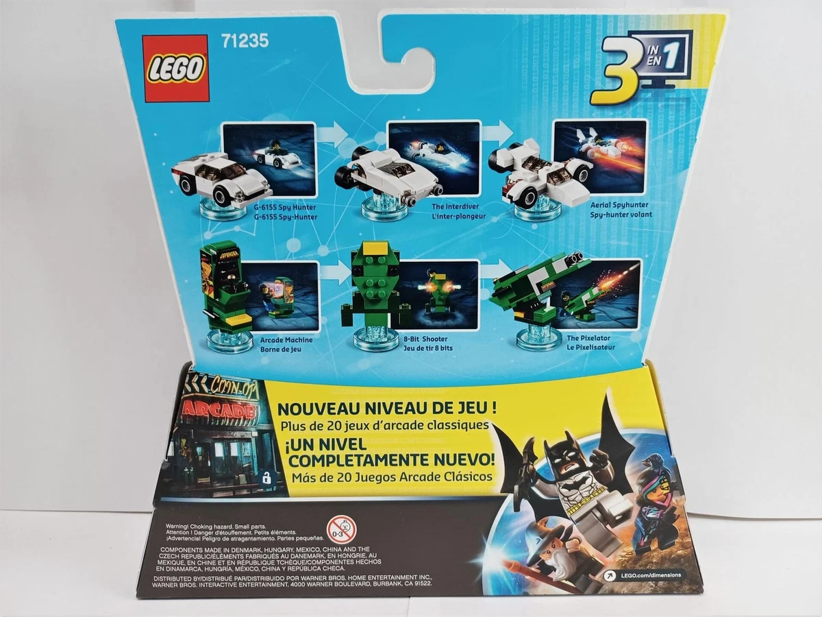 Midway Retro Gamer Level Pack Lego Dimensions New 883929469628