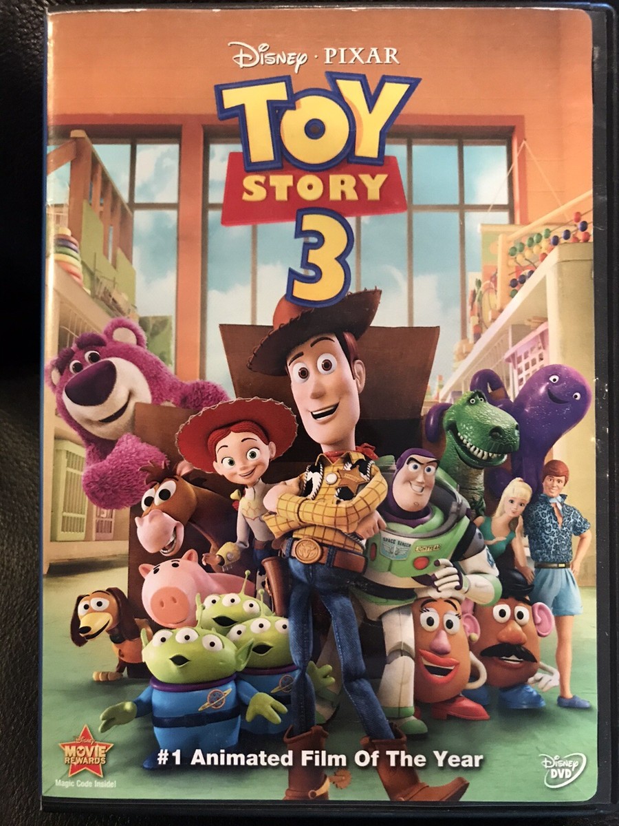 Toy Story 3 Dvd Cover Art TOY STORY 3 [Blu Ray 3D + 2D] (2010) Disney