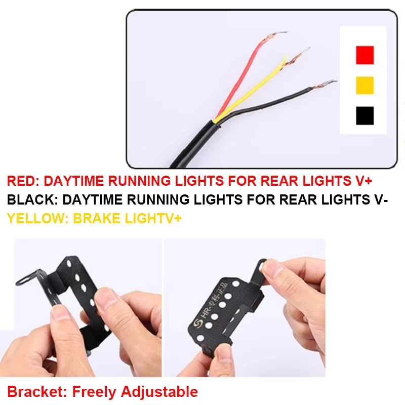 LUZ DE FRENO F1 12v 72-LED COCHE LLUVIA BMW M140i GOLF R GTI POLO AMG M3 ST RS3 S3 Foto 4 de 4