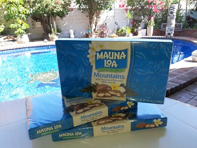 Chocolate Macadamia nuts MAUNA LOA Mountains 12.9oz Hawaiian Mac Nut SameDaySHIP