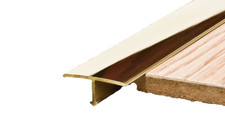 Profilo Soglia di Transizione Ottone Bombato Pavimento Incass mm.100x20x12 VITEL