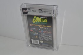 GODZILLA- MONSTER OF MONSTERS WATA GRADED 8.5 Nintendo NES -Very Good-CIB(EQM29)