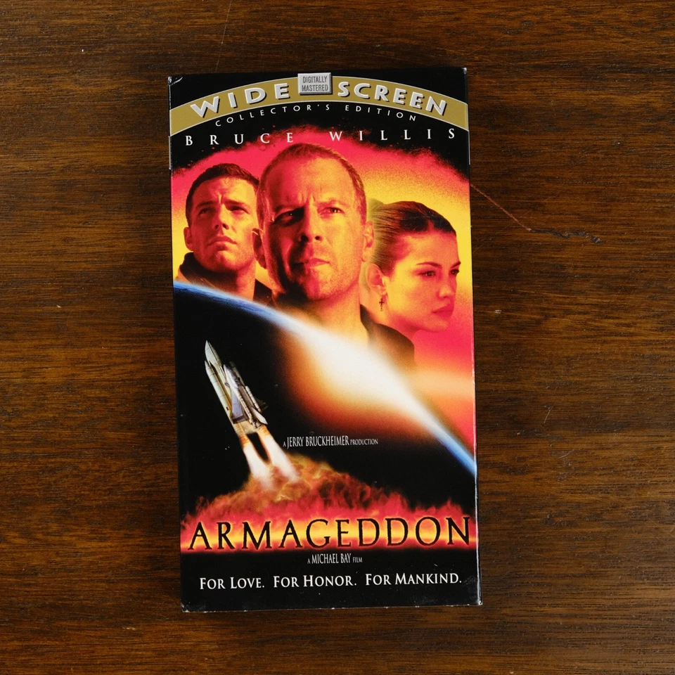 Aermageddon (1996) - VHS Action SciFi - Widescreen Bruce Willis GREAT CONDITION - Image 2 of 4