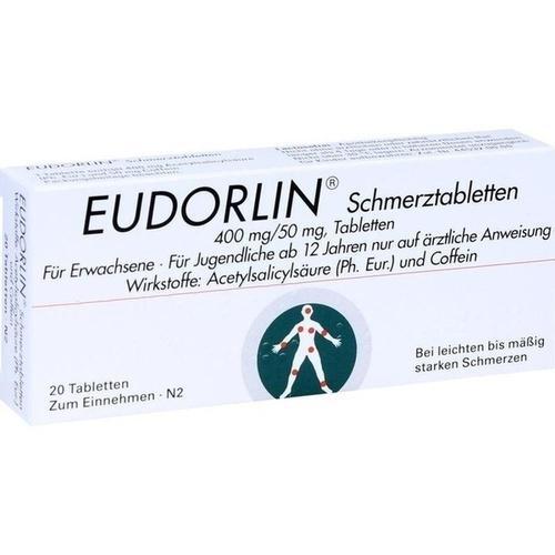 3x EUDORLIN Schmerztabletten 20 St PZN: 2653255