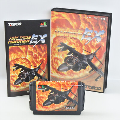 #ad #ad TASK FORCE HARRIER EX Mega Drive Sega 6344 md $160.00
