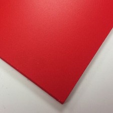 Red Foamex Panel 297mm x 210mm x 3mm Thick Foamed PVC Board