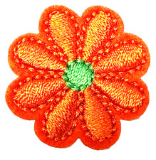 Patch Sew On Iron On Embroidered Clothing Hats Jackets Coat Daisy FLOWER A205