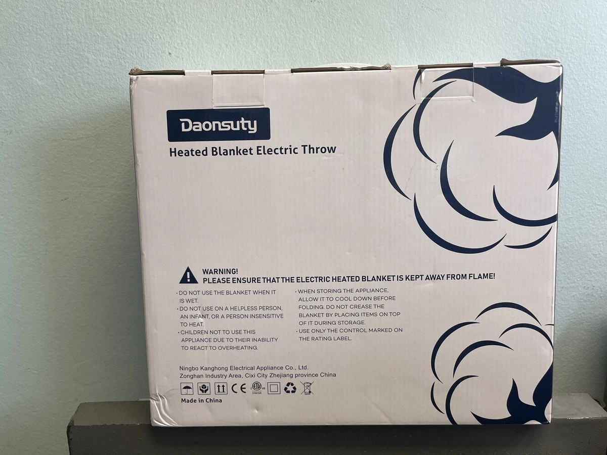 Electric blanket not made in china hot sale