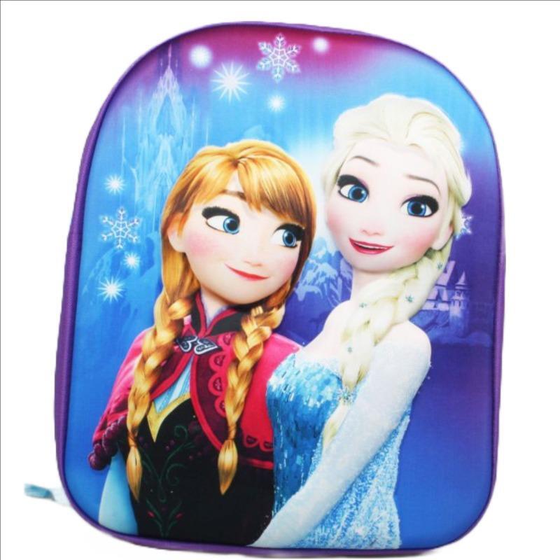 Disney Frozen Anna & Elsa Child's EVA Backpack School Lunch Bag