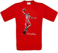 Tracy McGrady T-Mac Rockets Basketball T-Shir...
