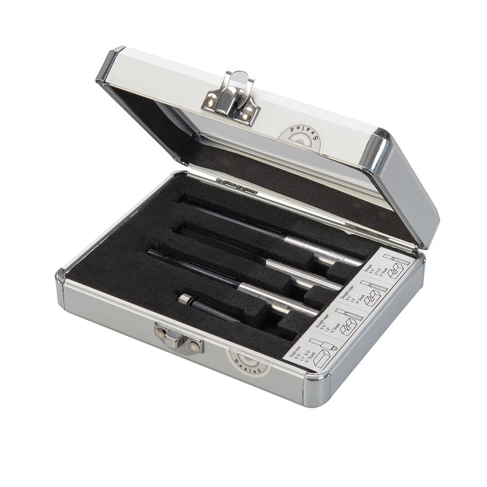 Fräser für Küchenarbeitsplatten Set 1/2 + 1/4-Zoll 4-tlg. Nutfräser Bündigfräser - Bild 3 von 4