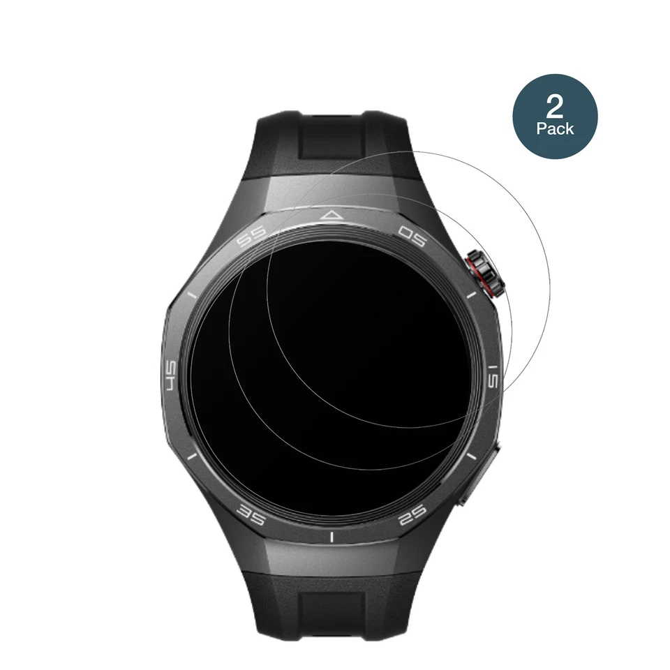 2x Protection ecrán pour Huawei Watch GT5 mat 46mm souple Film Protecteur 9H - Photo 2/4