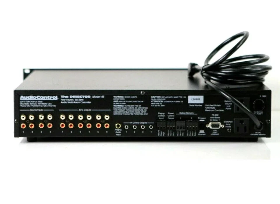 Audio Control The Director Modelo 46 Foto 3 de 3