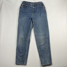 Lee Mom Jeans Women  s High Rise Acid Wash Size 15 M: 30x31 Vintage 80's 90's