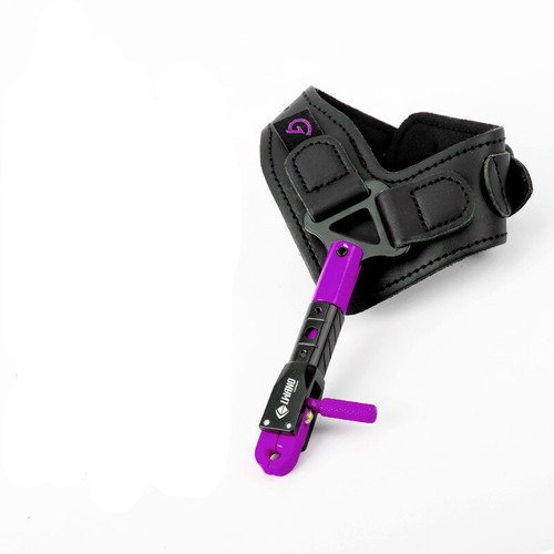 Adjustable Archery Wrist Release Aids Strap Compound Bow Trigger Caliper Hunting - Picture 12 of 28