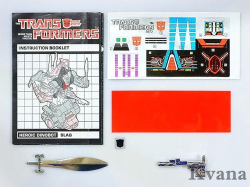 Transformers Reissue G1 Dinobot SLAG MISB gift - Picture 7 of 8