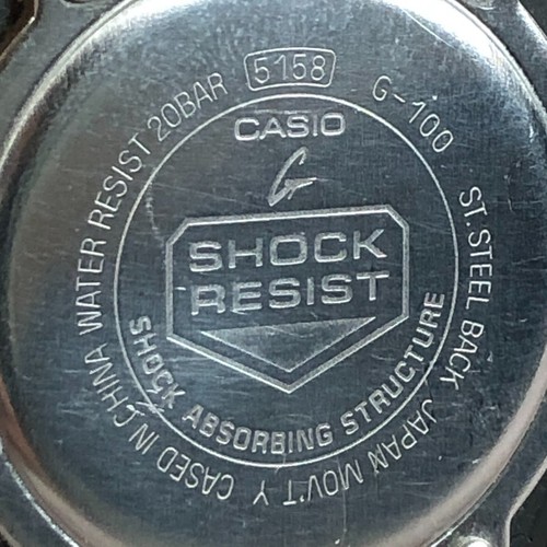 Casio G-Shock Men G-100 Sport Multifunction Quartz Analog Digital Watch - Picture 5 of 10