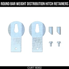 CURT Round Bar Weight Distribution Hitch Retainers Replacement 19302