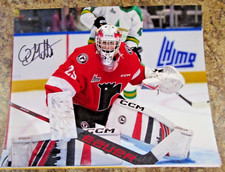 QUENTIN MILLER SIGNED 8x10 MATTE PHOTO MONTREAL CANADIENS QUEBEC REMPARTS (A)