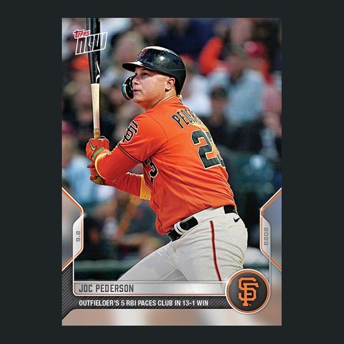 2022 Topps Now 830 Joc Pederson