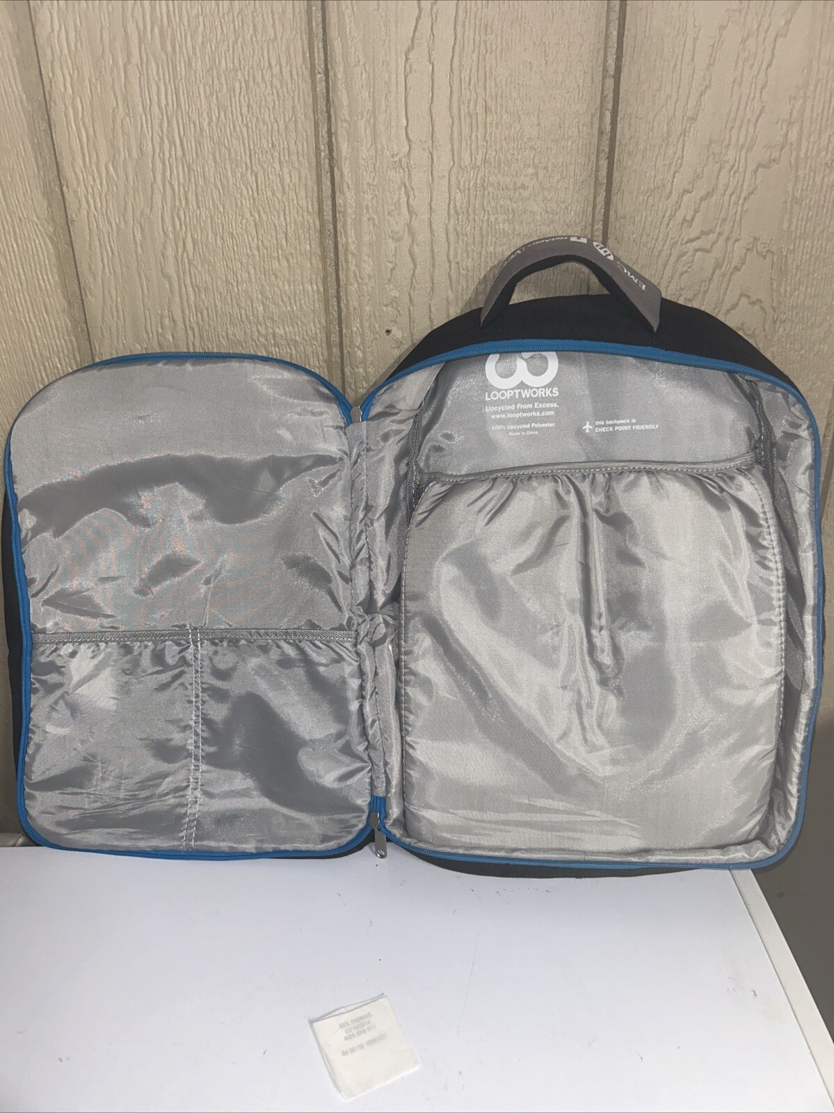 LOOPTWORKS Upcycled Computer Geek Friendly Backpa… - image 7