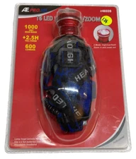 ATE Pro.USA T6 LED Headlamp / Zoom / 1000 Ft Range 600 Lumens New 40339