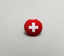 Altbestand - Schweizer Rosette f&uuml;r Stirnb&auml;nder - Handarbeit - 4,5 cm