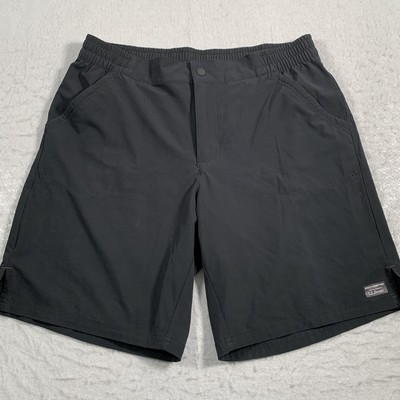 L.L Bean Mens Shorts Elastic Waist 