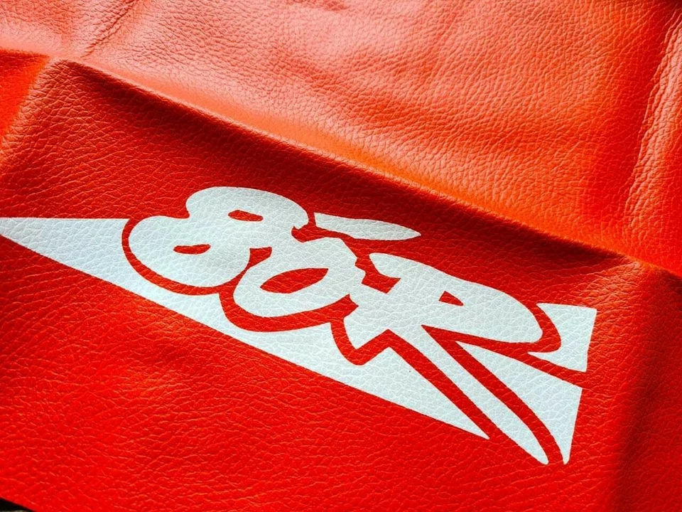 👉 Funda de asiento para Honda XR80R xr 80r 1994 naranja cuero sintético envío rápido 🌎 Foto 2 de 2