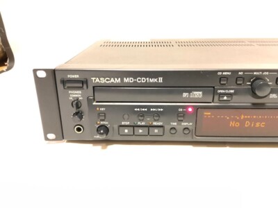 TASCAM MD-CD1 mkⅡ プレーヤー TASCAM MD-CD1MKII MD・CDプレーヤー | 音響機材