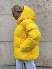 Fashion Coat With Removable Hood Cotton Jacket Winter Warm Windproof Loose Cotto