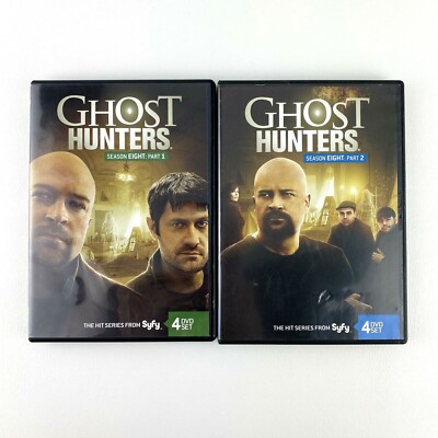 Ghost Hunters Season Eight Part 1 And Part 2 DVD 2013 4-Disc Sets